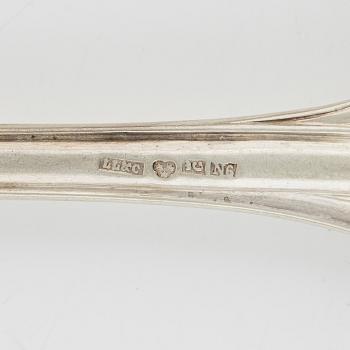 L. Larson & Co, bestickservis, 38 delar, silver, Göteborg, 1891.