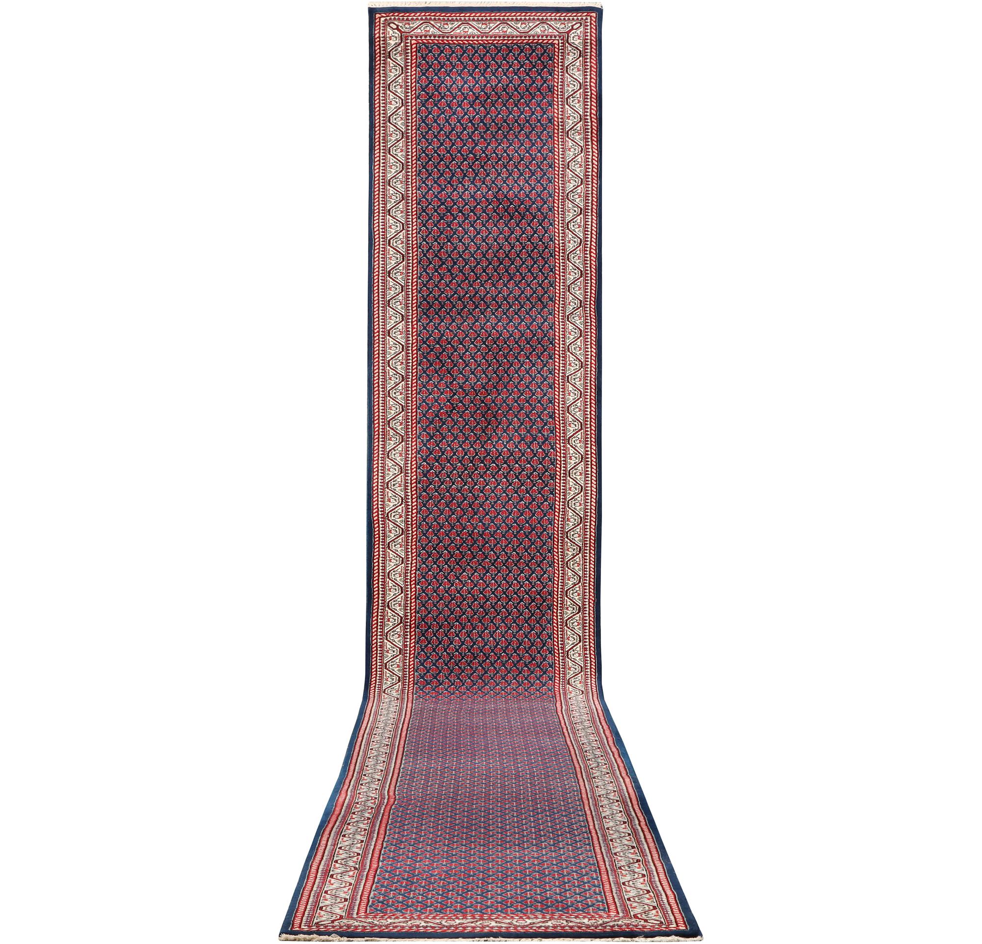 A Mir runner, c. 645 x 80 cm.