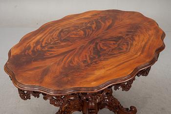 DIVANSBORD, Nyrokoko, 1800-talets andra hälft.