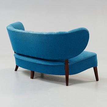 An Otto Schulz sofa, Jio-Möbler, Jönköping, Sweden probably 1950's.