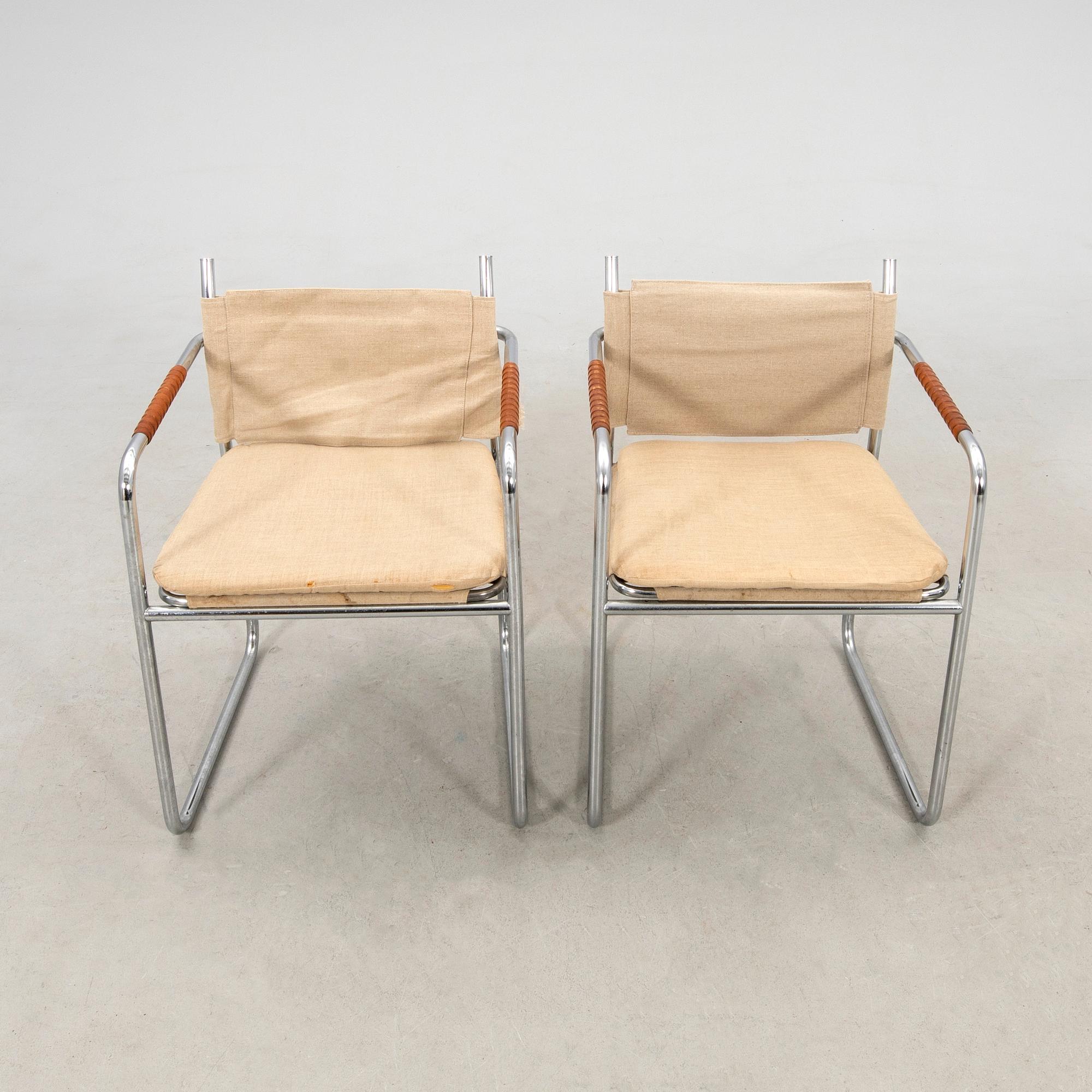 Karin Mobring, a pair of armchairs "Amiral", IKEA, second half of the 20th century.