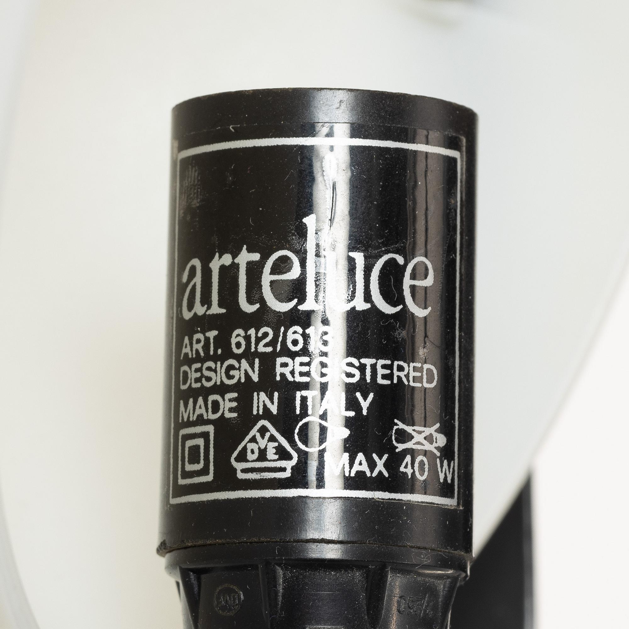 Paolo Rizzatto, a model 612 table lamp from Arteluce, Italy.