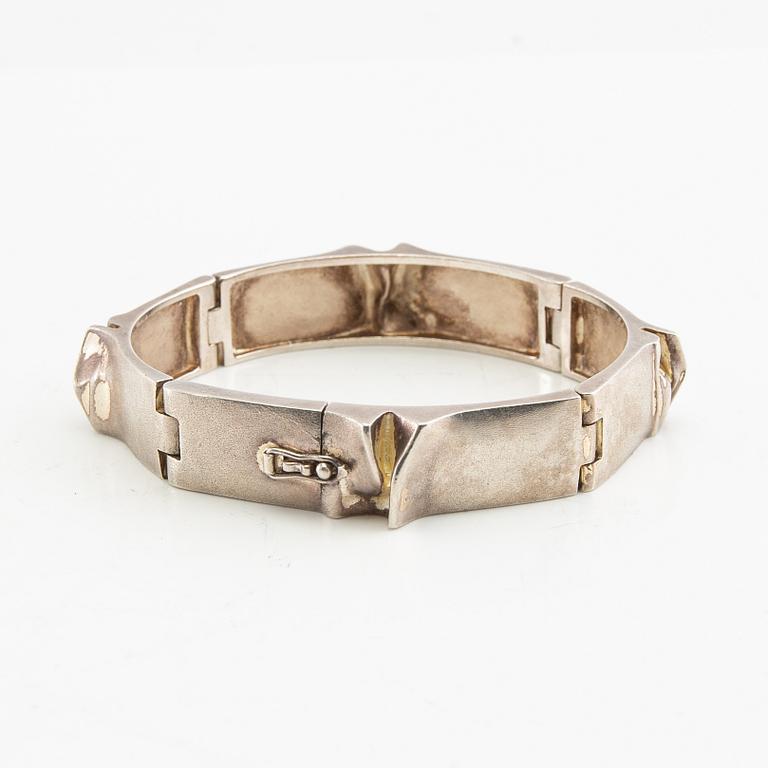 Björn Weckström, Bracelet "Ceres", sterling silver, Lapponia.