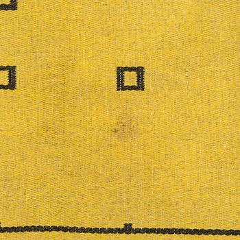 Aappo Härkönen, 1950/1960s  Finnish flat weave carpet for Mattokutomo. Circa 240 x 155 cm.