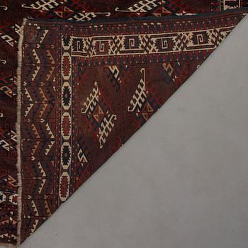 MATTA, Yomud, antik, Turkmenistan. Ca 306x191 cm.