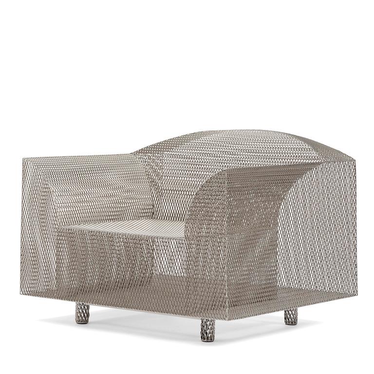 Shiro Kuramata, fåtölj, "How High the Moon", Vitra, 2003.