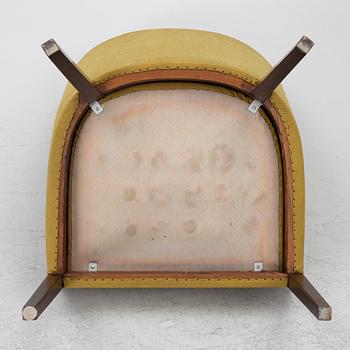 Armchair, C.B. Hansen, Denmark, mid-20th century.