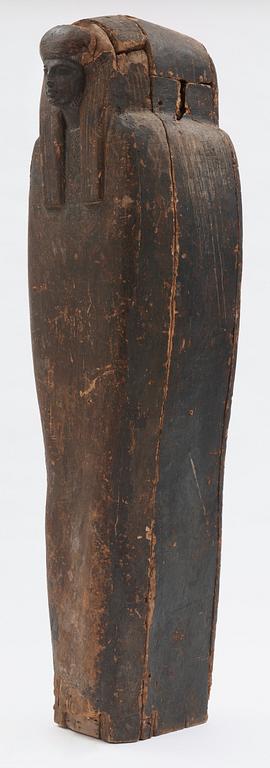 MUMMY SARCOPHAGUS, Egypt, Third Intermediate Period, circa 700-800 BC.