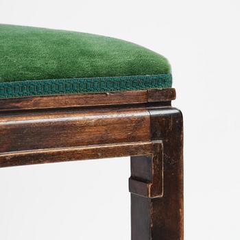 Otto Schulz, a pair of chairs, Boet, Gothenburg, 1920s-30s.
