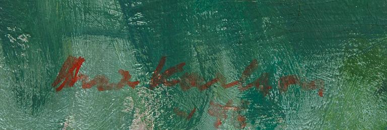 Arwid Karlsson, oil on canvas signed and dated.