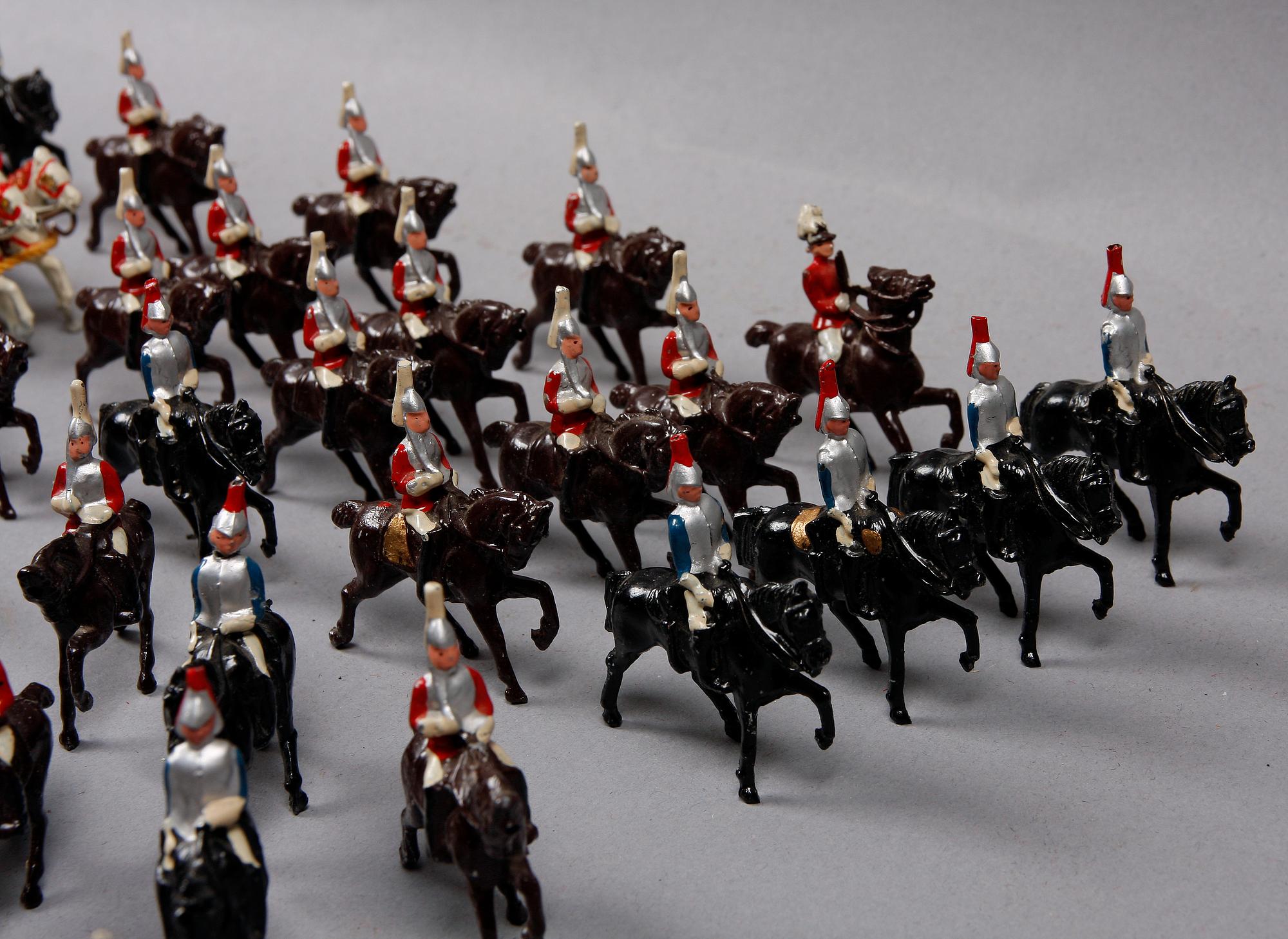 TENNFIGURER, ca 140 st, England 1953.