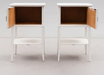 SÄNGBORD, 1 par, 1900-talets första hälft.