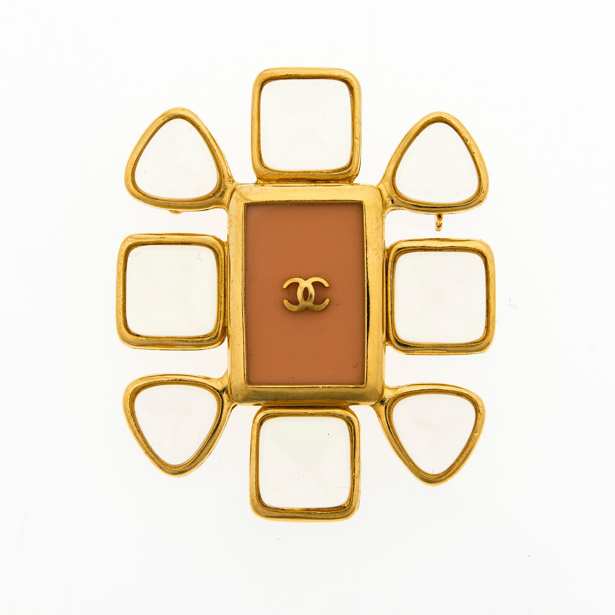BROOCH, costume jewelry, Chanel.