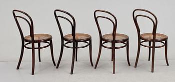 STOLAR, 4 st, Thonet, tidigt 1900-tal.