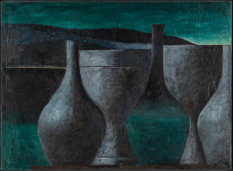 PHILIP VON SCHANTZ, oil on canvas, signed PvS and dated -89.
