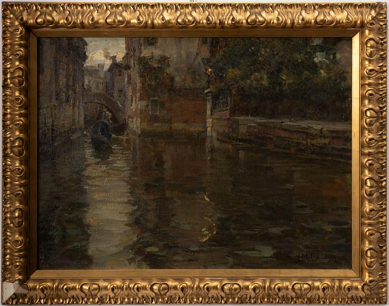 Alessandro Milesi, Motif from Venice.