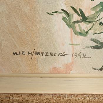 Olle Hjortzberg, Still life with meadow flowers.