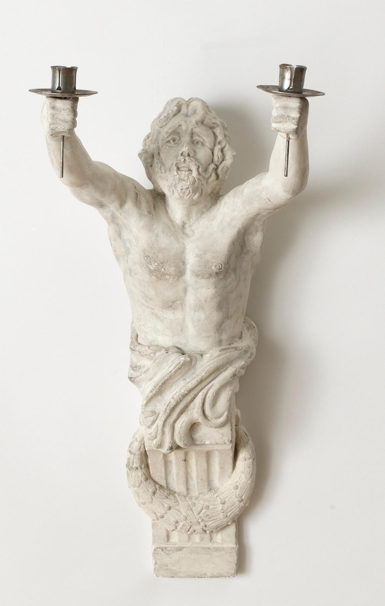 VÄGGKANDELABER, för två ljus.