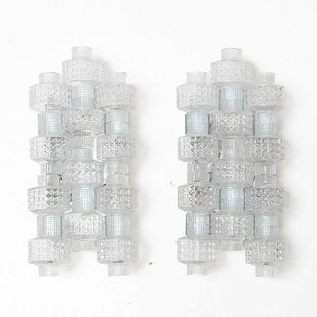 Gert Nyström, a pair of 'Festival' wall lamps, Fagerhults Belysning, second half of the 20th Century.