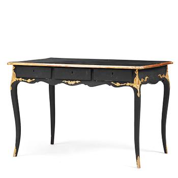 163. A Swedish rococo desk by C. W. Hein (master in Stockholm 1755-83).
