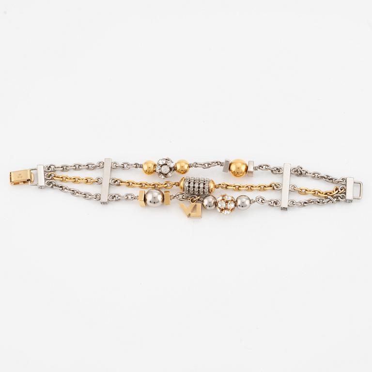 Louis Vuitton, armband, "Gold And Silver All That Jazz Charm Bracelet".