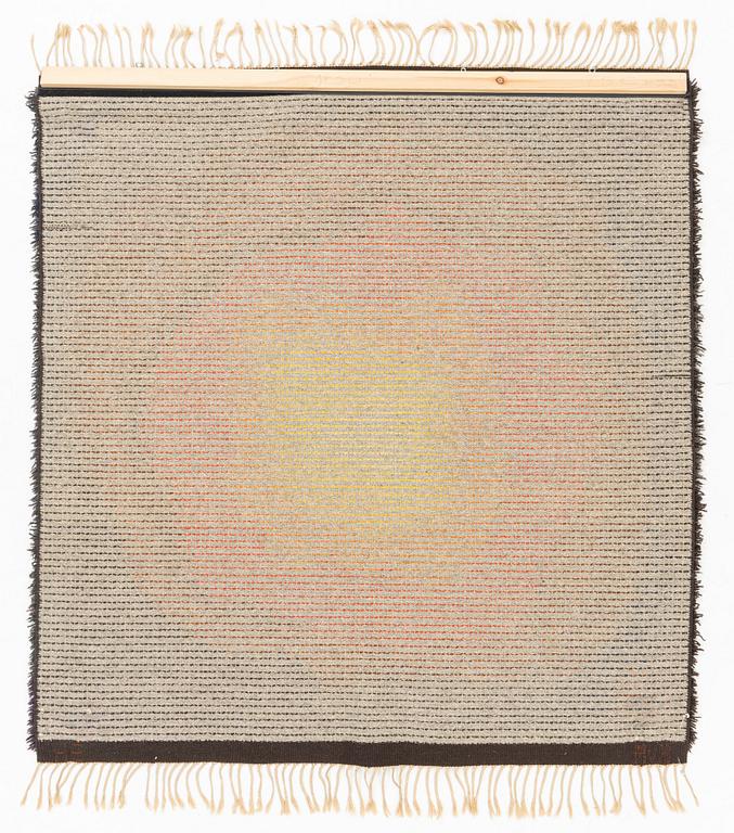 Marianne von Münchow, a carpet, knotted pile, ca 153 x 141 cm, signed MvM SH.