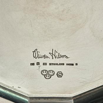Wiwen Nilsson, a sterling silver bowl, Lund, Sweden 1966.