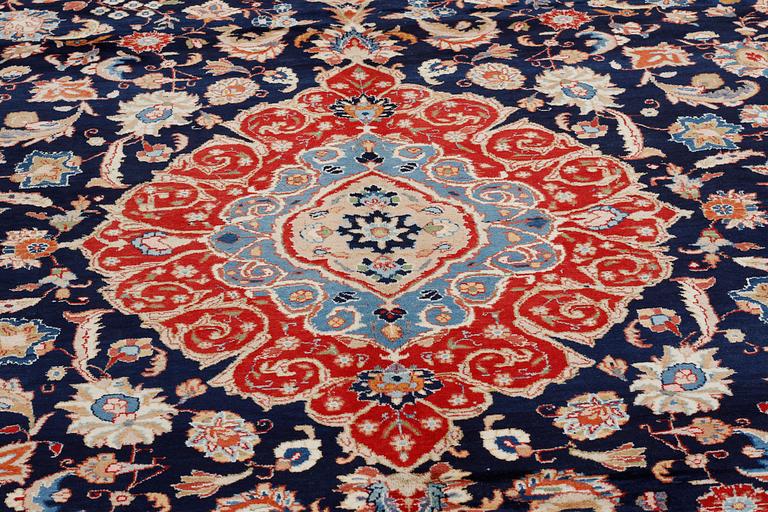 A Kashmar rug, 389 x 300 cm.