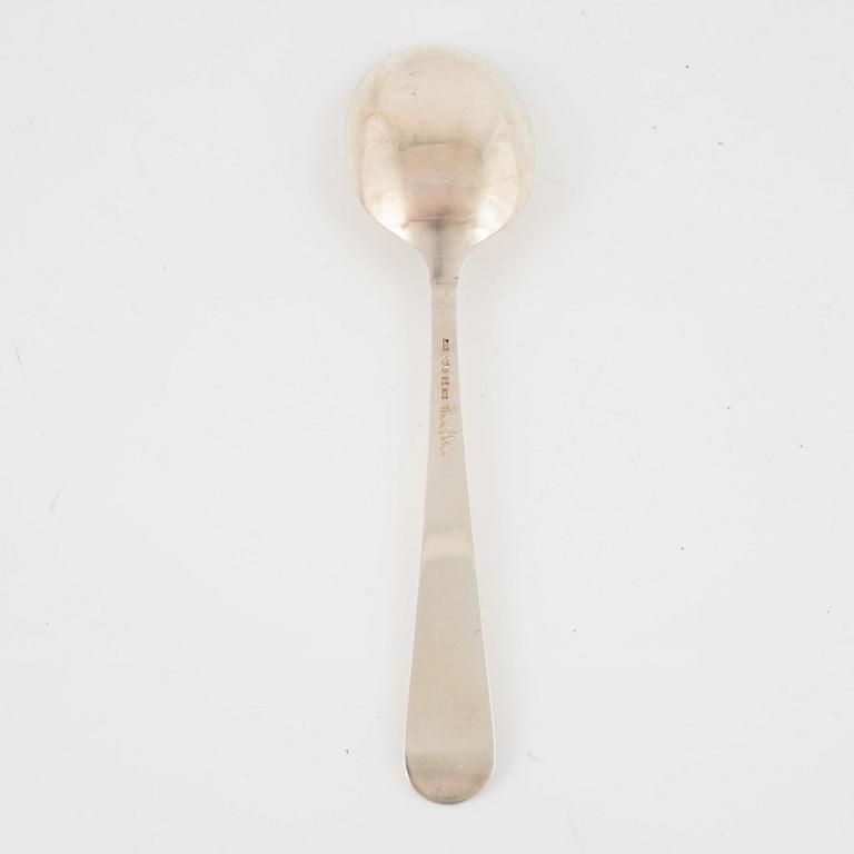 Wiwen Nilsson, a silver spoon, Lund, Sweden, 1957.