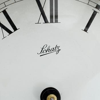 SKEPPSUR samt BAROMETER, mässing, Schatz, 1900-talets andra hälft.