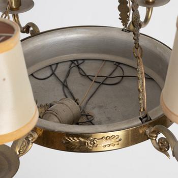 Taklampa, 1900-talets första hälft. Empirestil.