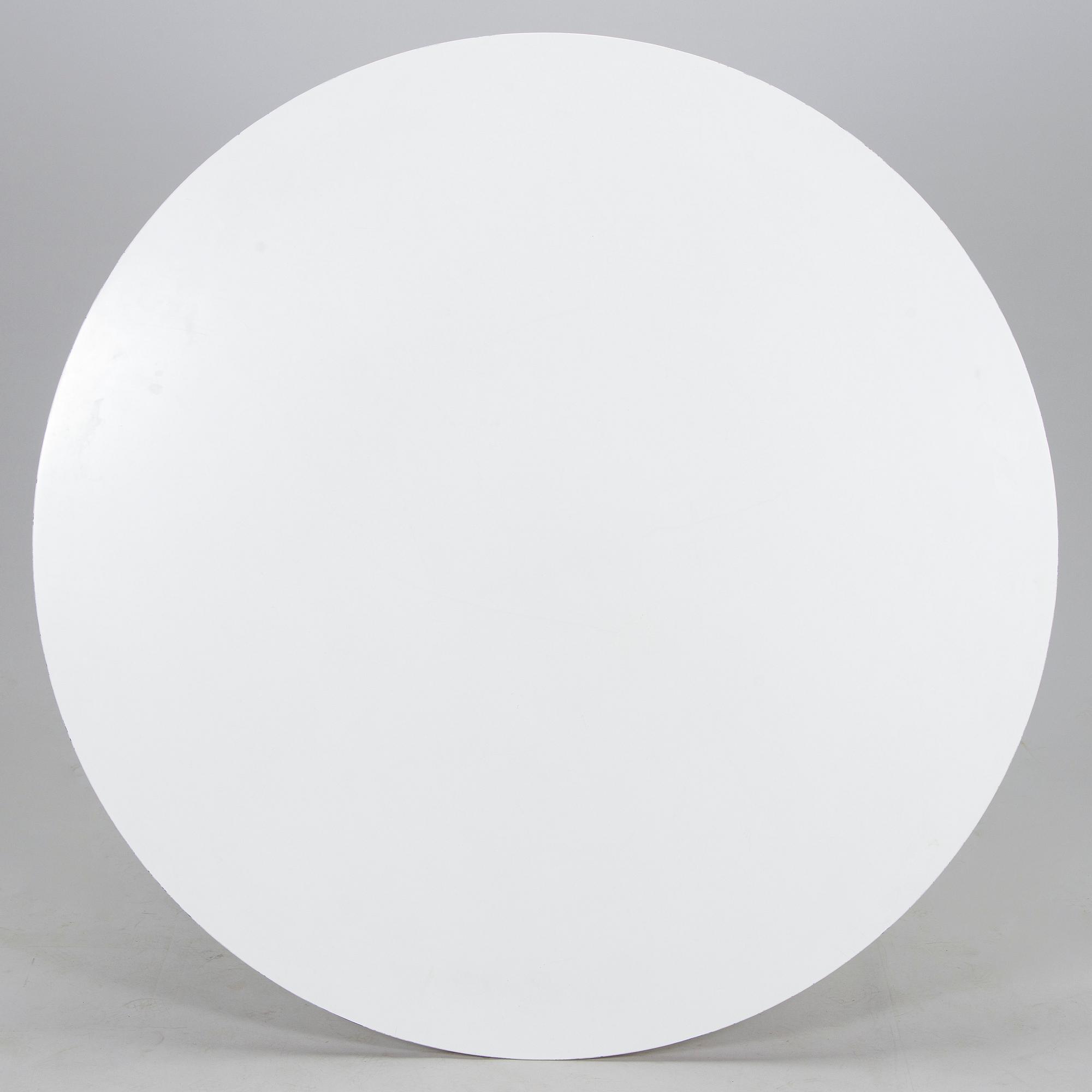 Eero Saarinen, pöytä, "Tulip", Artek. Lisenssillä valmistettu Billnäsin tehtailla, Fiskars, 1900-luvun puoliväli.