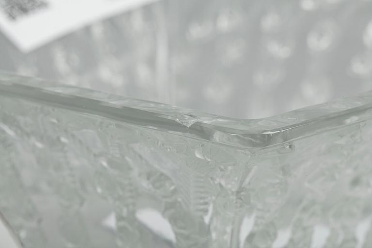 SKÅLFAT, glas, signerad Lalique France.