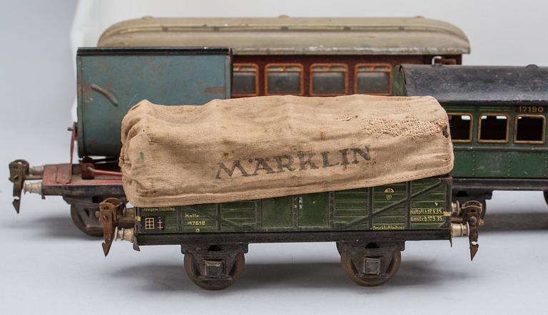 TÅGSATS, MÄRKLIN O 1930-50-tal.