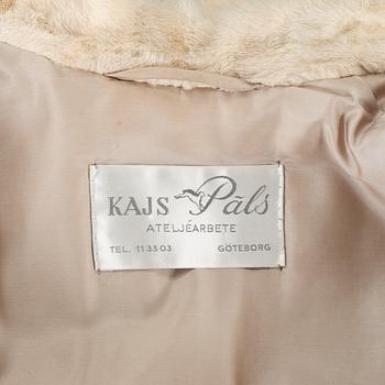 A mink fur coat.