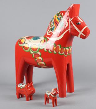 DALAHÄST, trä. 1900-tal. H 53.