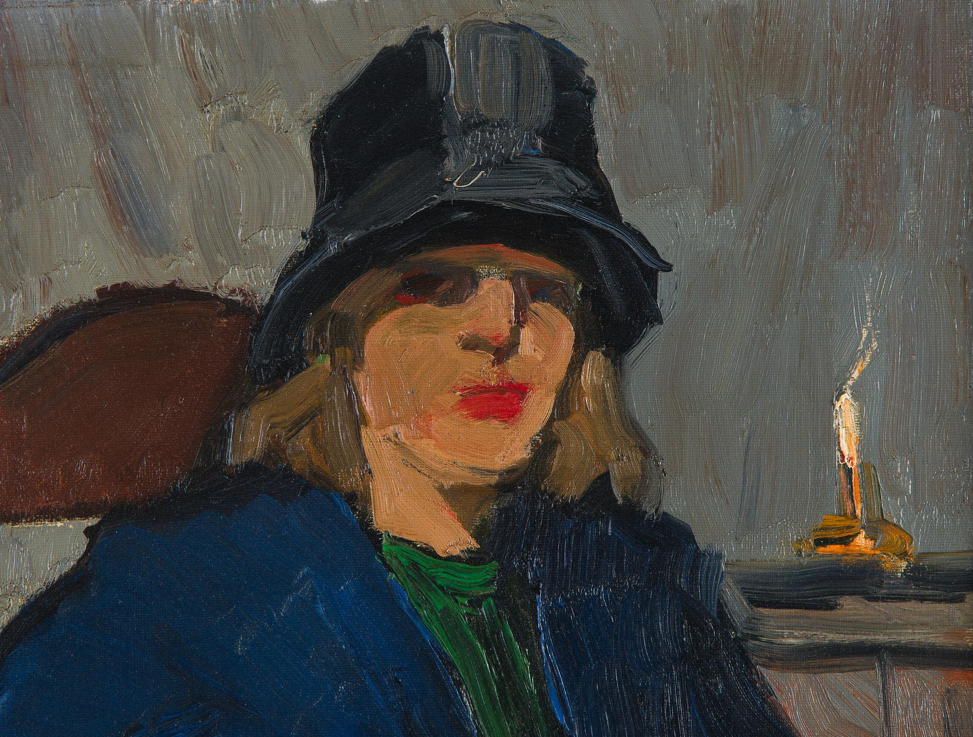 Jalmari Ruokokoski, Flickporträtt.