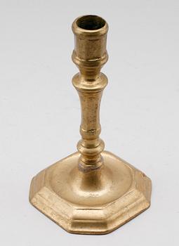LJUSSTAKE, barock, mässing, 1700-tal.