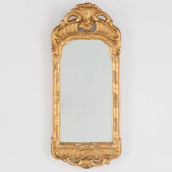 A rococo mirror.