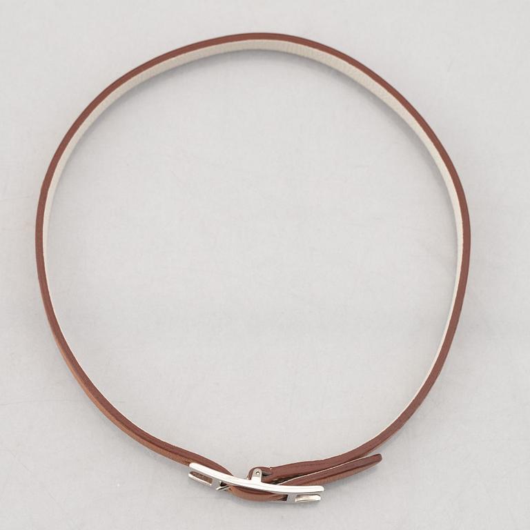 Hermès, armband "Behapi Double Tour".