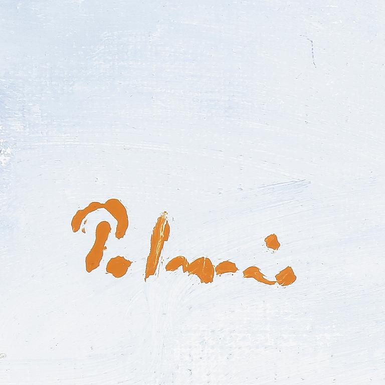 ANDERS PALMÉR, olja på duk, signerad.