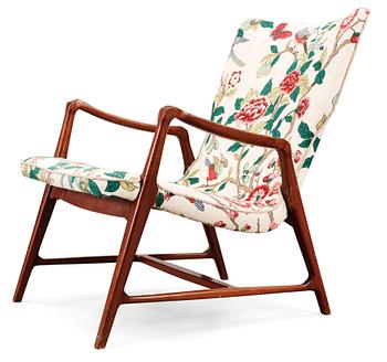 647. A Carl Cederholm mahogany arm chair by Stil & Form Stockholm,