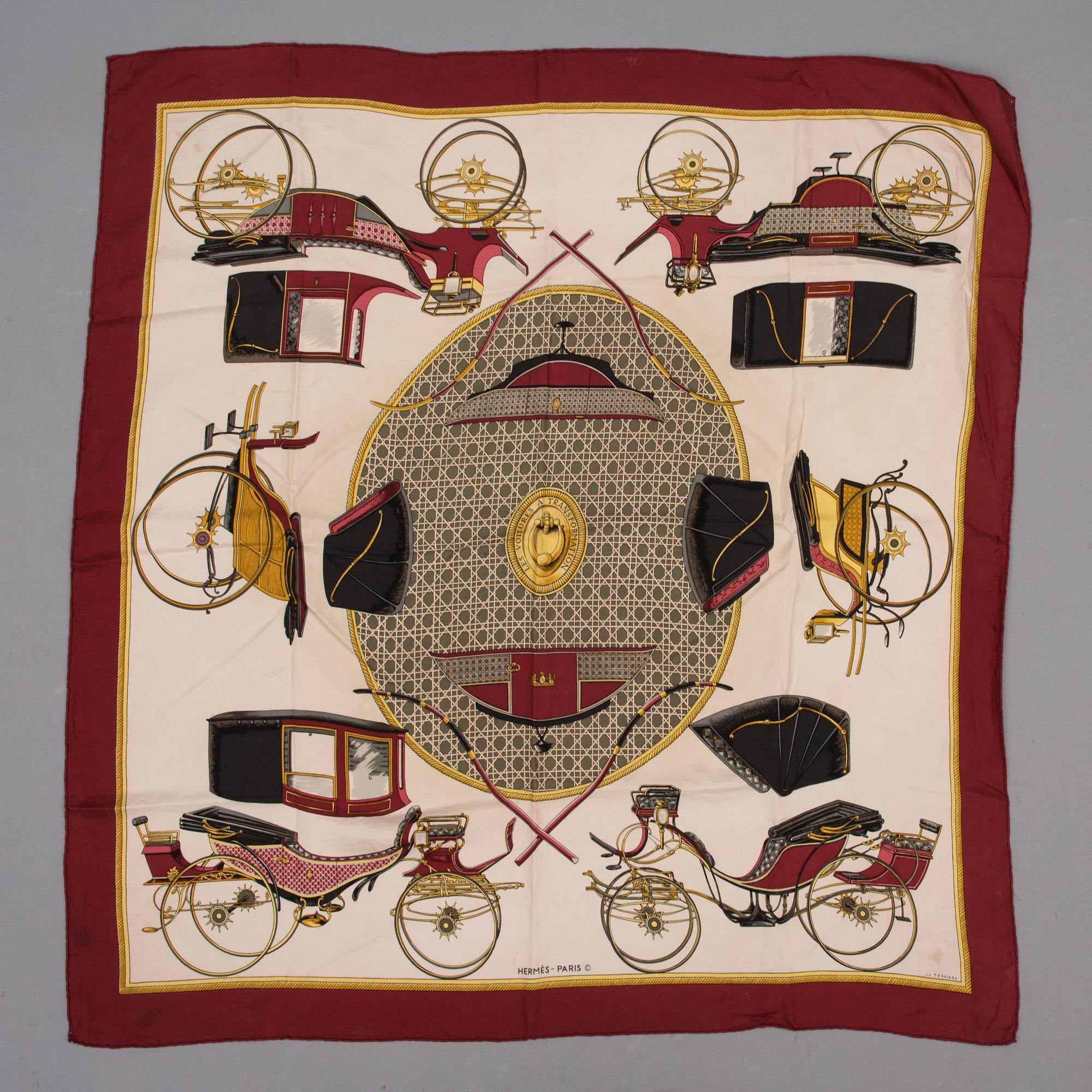 SCARF, "Les Voitures A Transformation", Hermès.