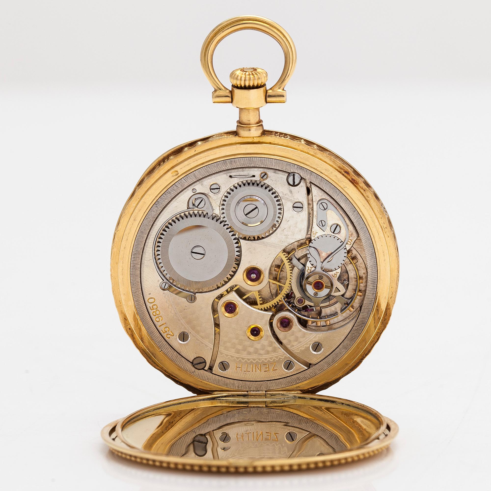 Zenith pocket watch 47 mm. Bukowskis