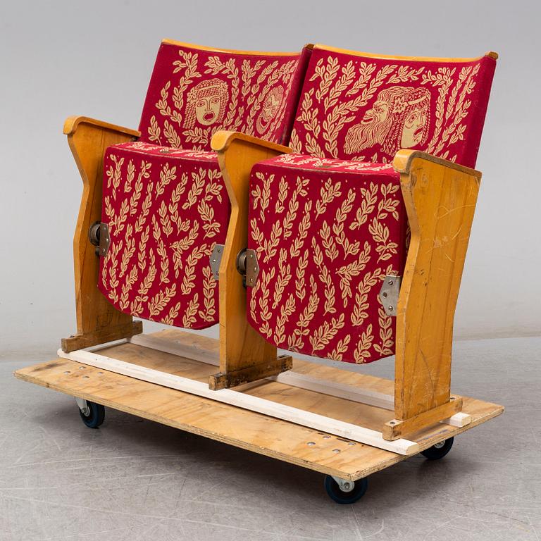 TEATERSTOLAR, Malmö Opera (tidigare Malmö Stadsteater). 1940-tal.