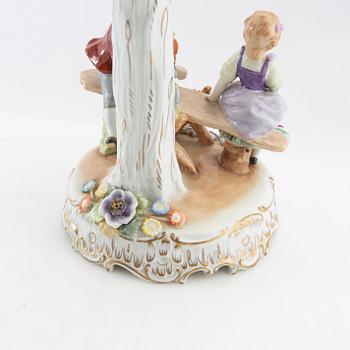 Essay bowl Louis XV style Plaue Germany mid-20th century porcelain.