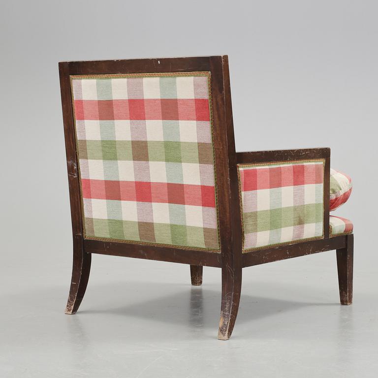 FÅTÖLJ, 1900-talets början.