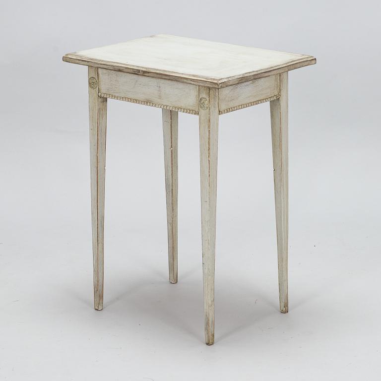 A Gustavian style table, early 20th century.