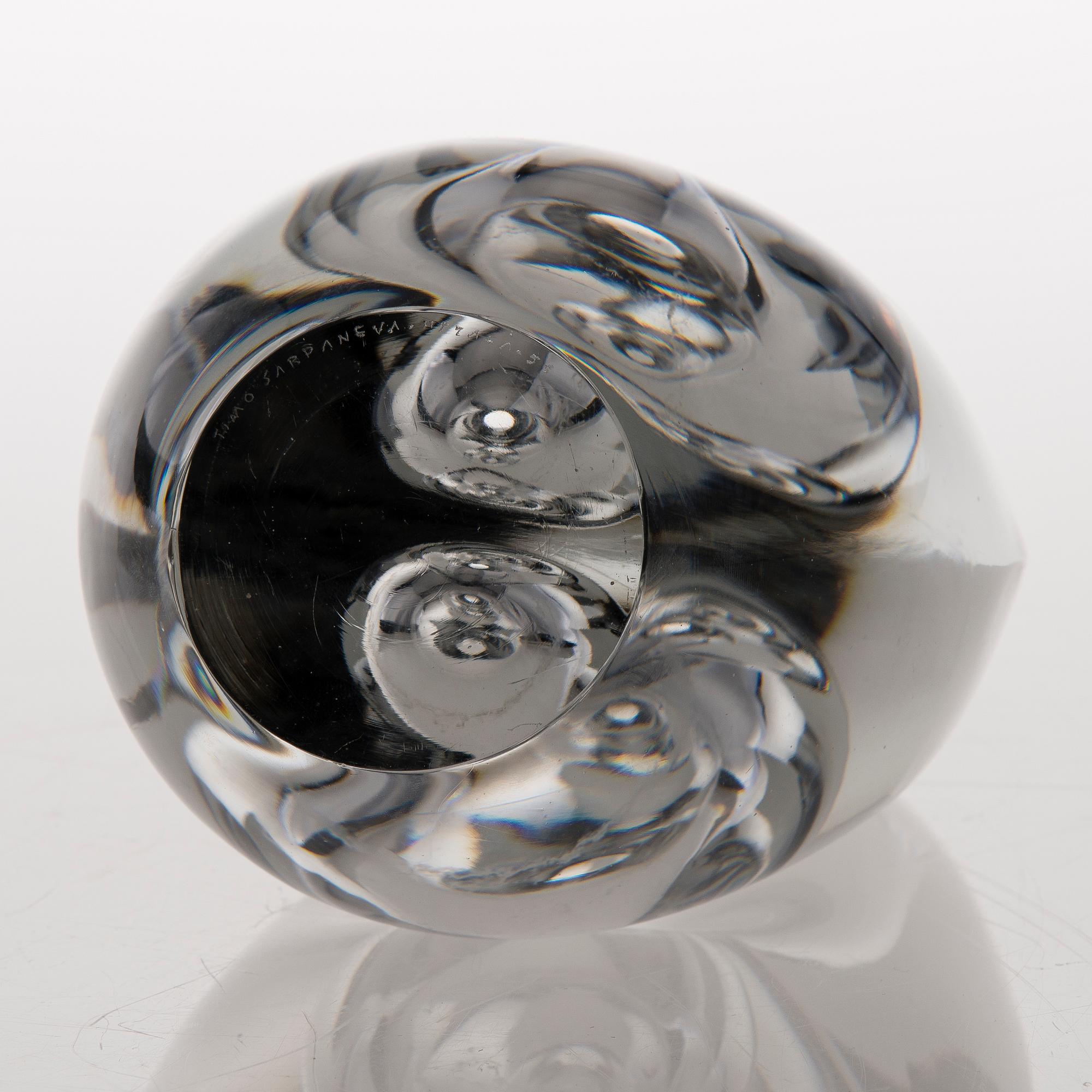 Timo Sarpaneva, An art object signed Timo Sarpaneva, Iittala -55.