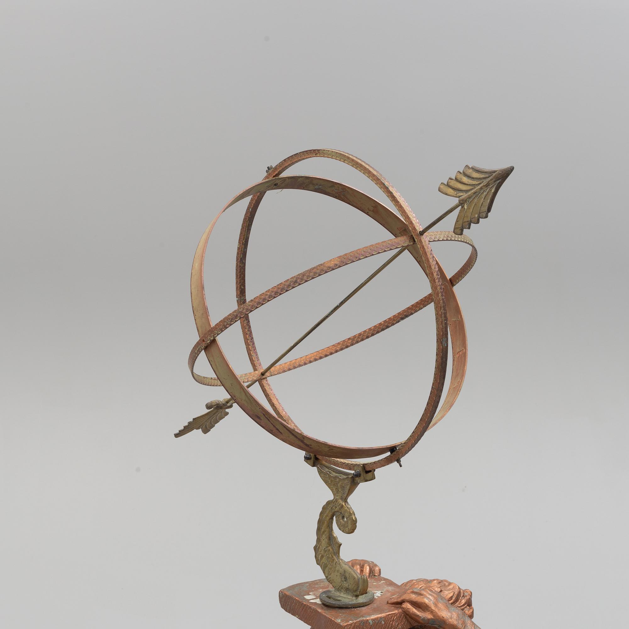 GINO MANCA, a concrete sculpture/pedestal, signed and dated 1971.